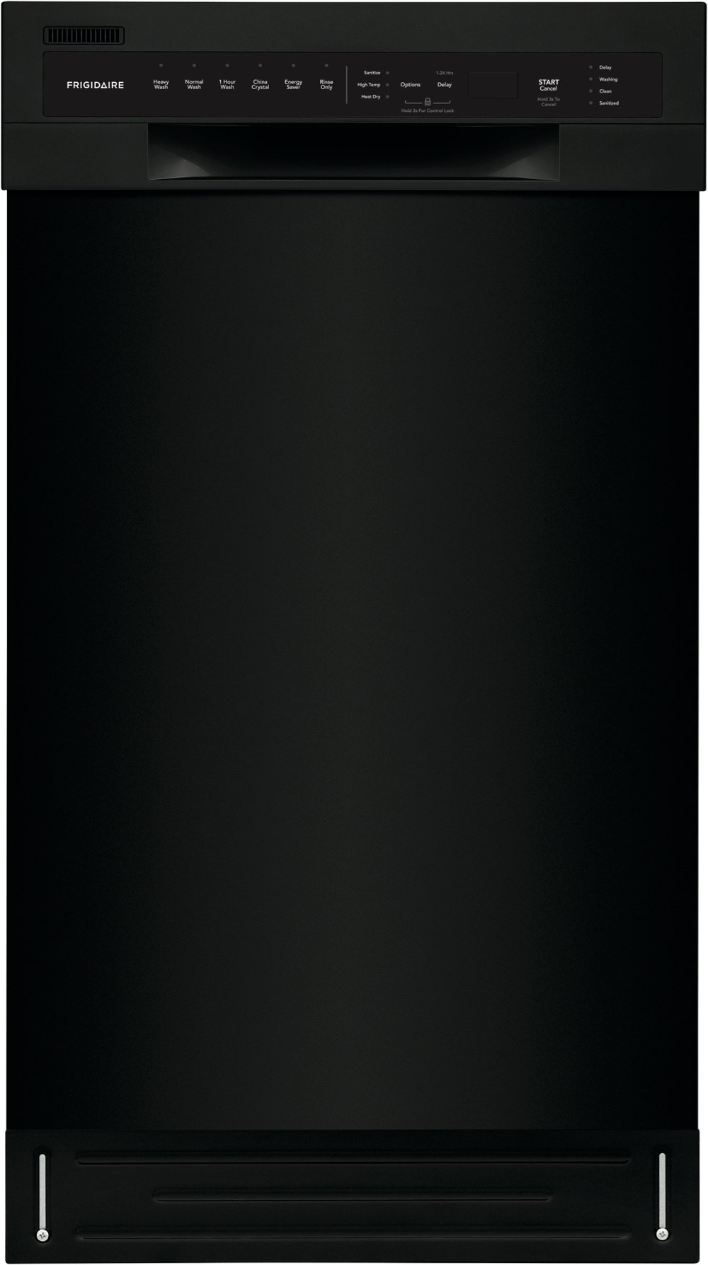 Frigidaire Compact Dishwasher - Black 18"W