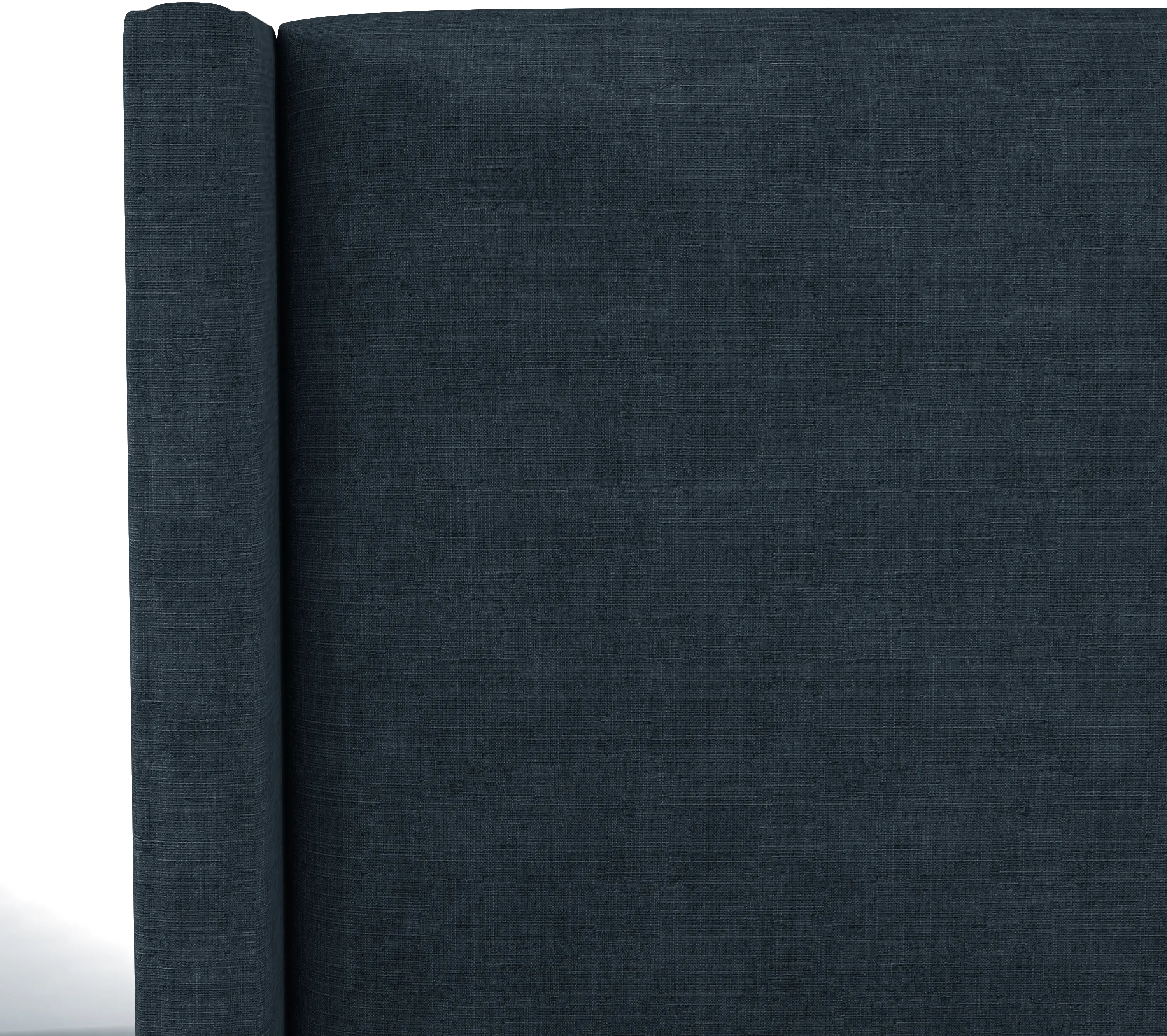 502BEDLNNNV Penelope Navy Upholstered Wingback Queen Bed - Skyline Furniture-4