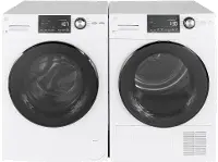 .GEC-148-W/W-ELE--PR GE 24 Inch Compact Laundry Pair - White