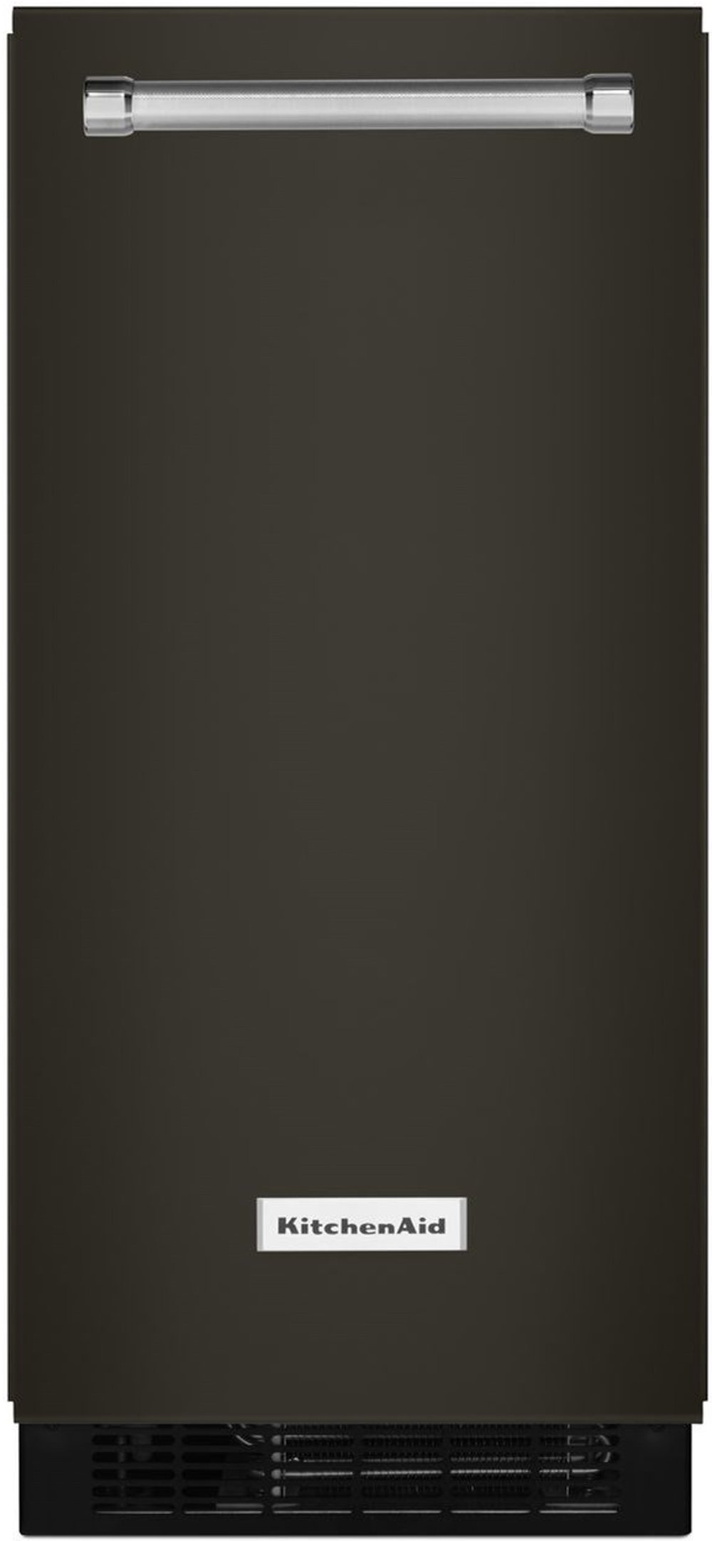 KitchenAid 15 Inch Automatic Ice Maker - Black Stainless Steel