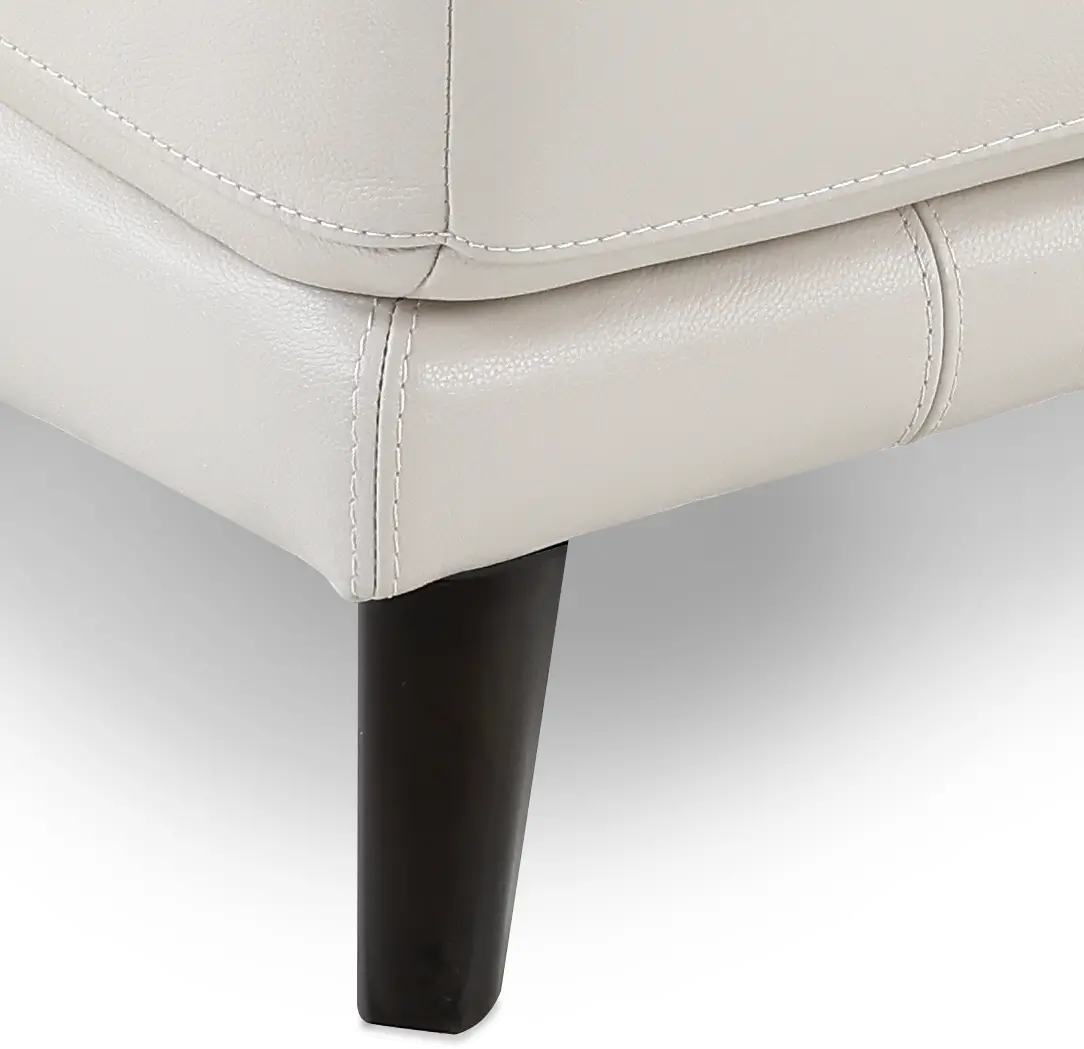 Venice White 5 Piece Power Reclining Sectional-1