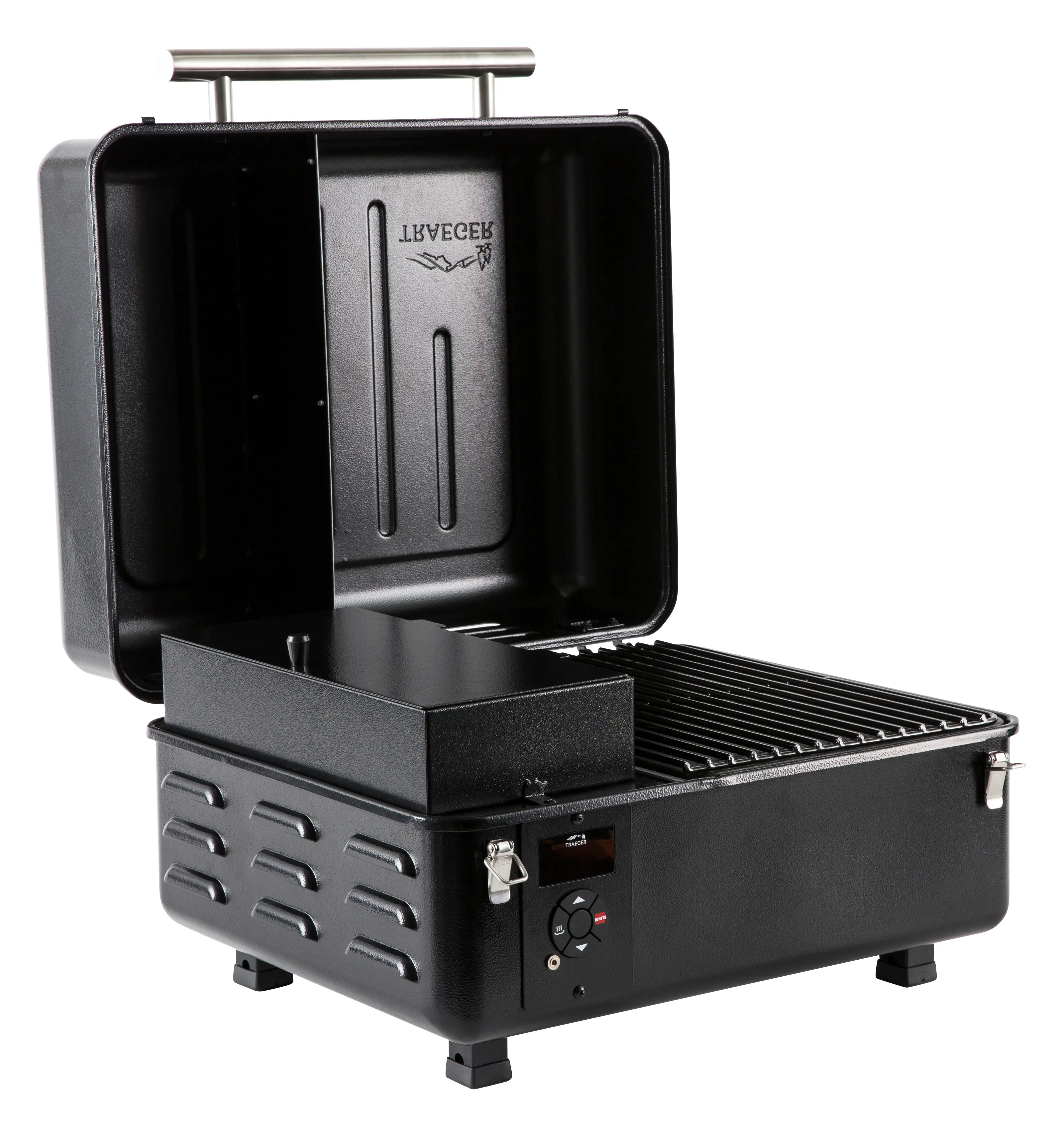 TFT18KLD,RANGER-BLK Traeger Ranger Portable Pellet Grill-1