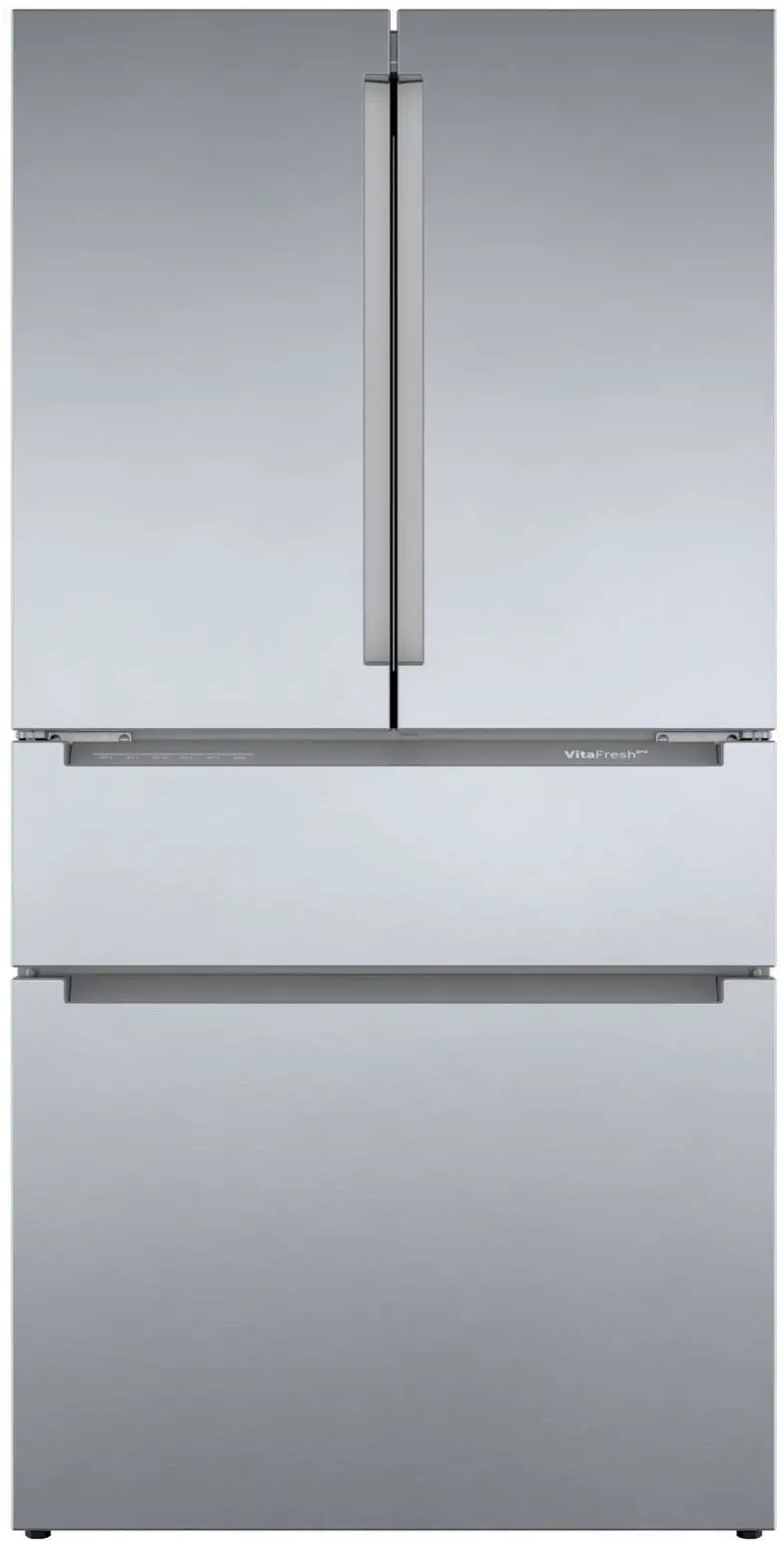 B36CL80ENS Bosch 21 cu ft French Door Refrigerator - Counter Depth Stainless Steel-1