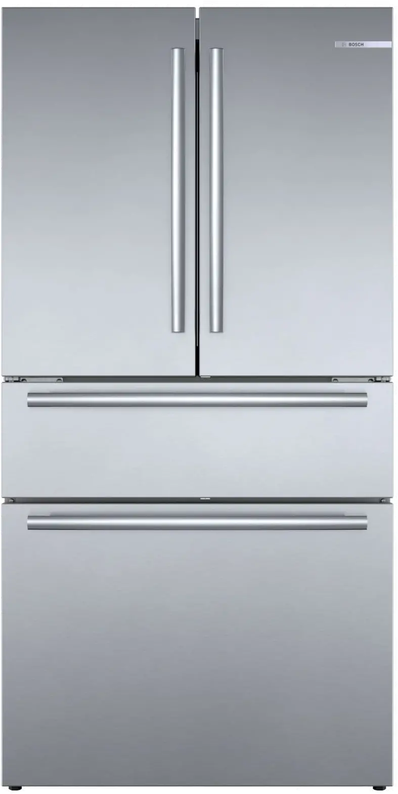 B36CL80SNS Bosch 21 cu ft French Door Refrigerator - Counter Depth Stainless Steel-1