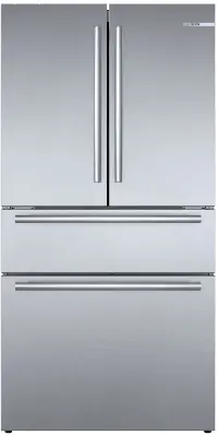B36CL80SNS Bosch 21 cu ft French Door Refrigerator - Counter Depth Stainless Steel