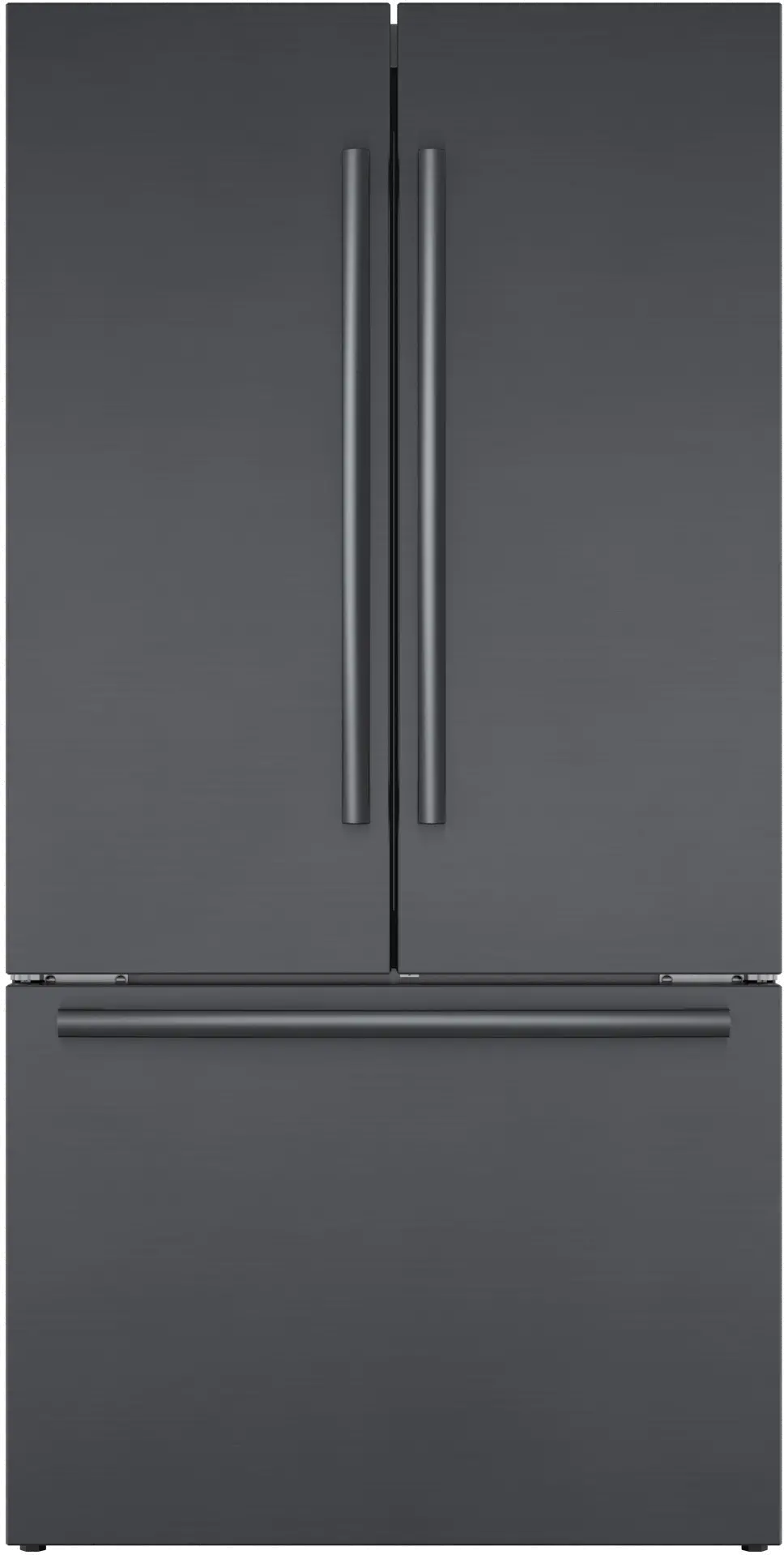 B36CT80SNB Bosch 21 cu ft French Door Refrigerator - Counter Depth Black Stainless Steel-2