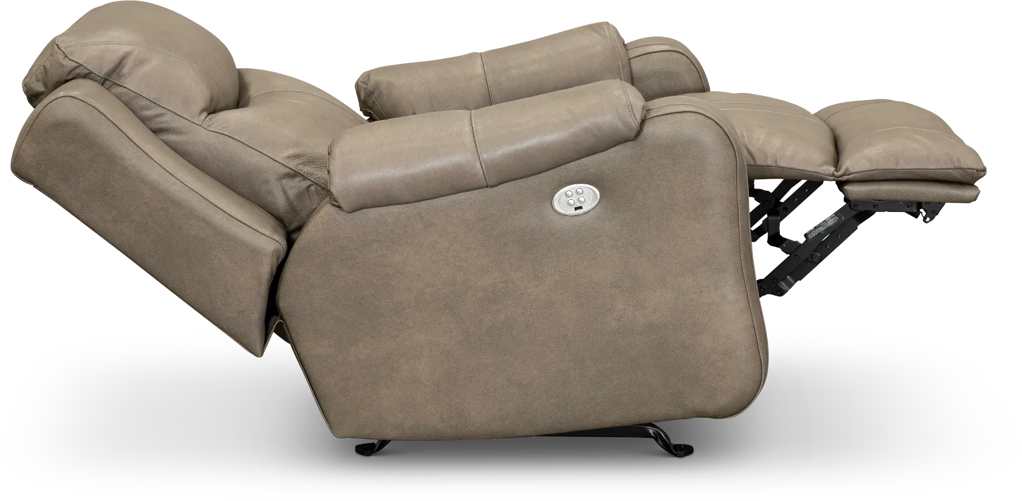 Marvel Tan Leather-Match Power Rocker-3