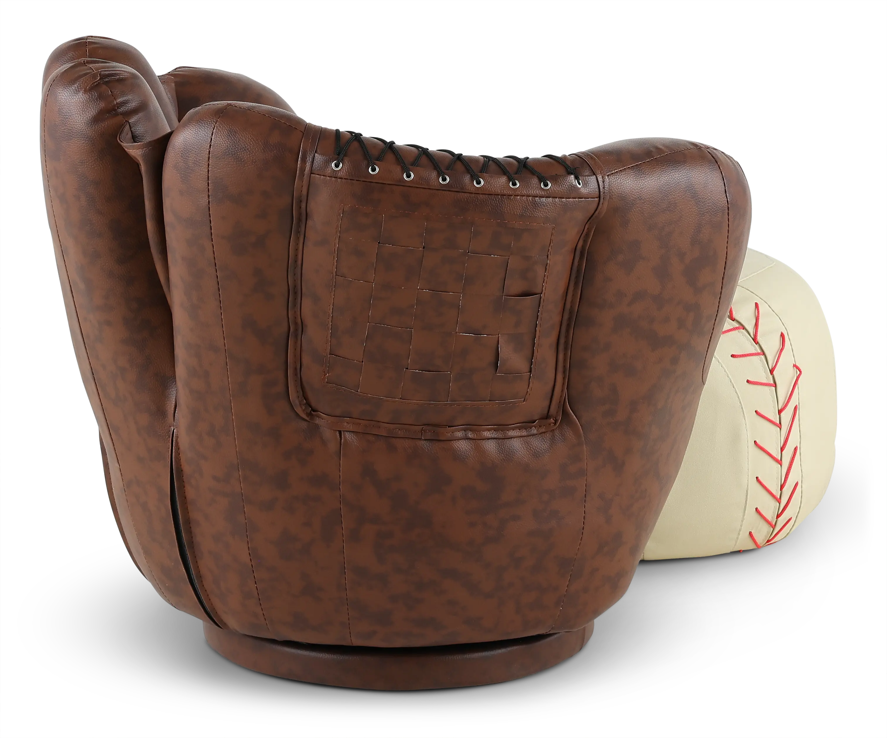 Youth Baseball Glove Chair and Baseball Ottoman-6