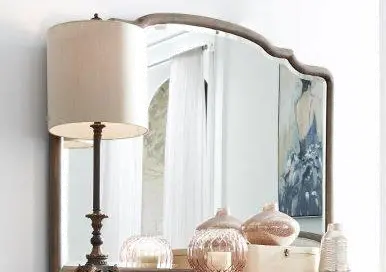 Weathered Oat Beige Mirror - Provence-1