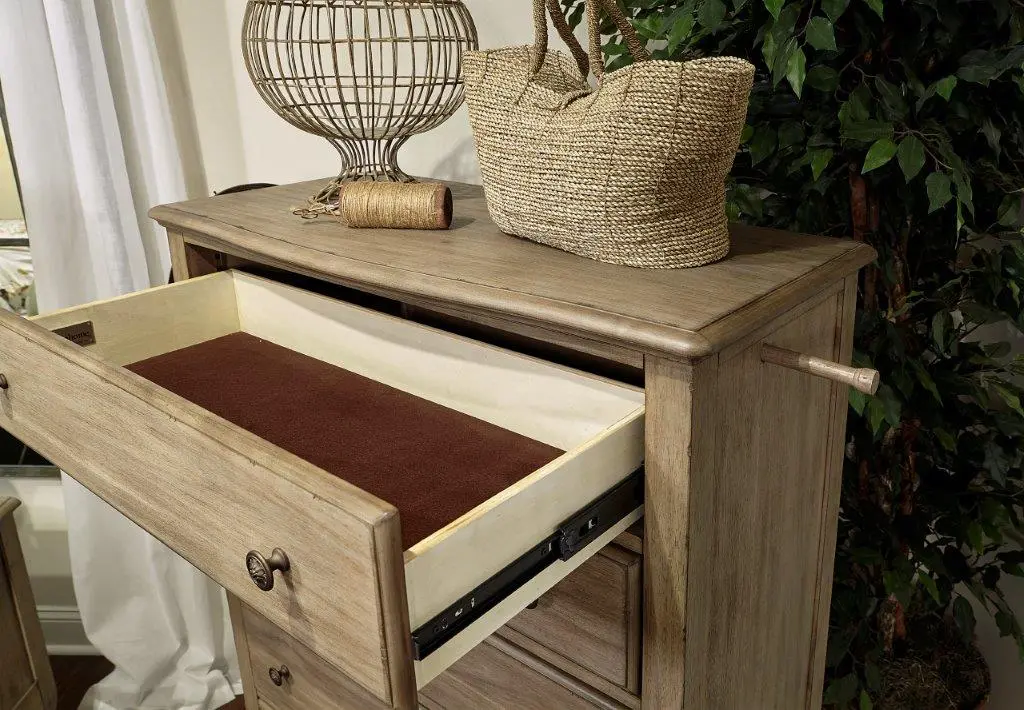 Traditional Oat Beige Chest of Drawers - Provence-3
