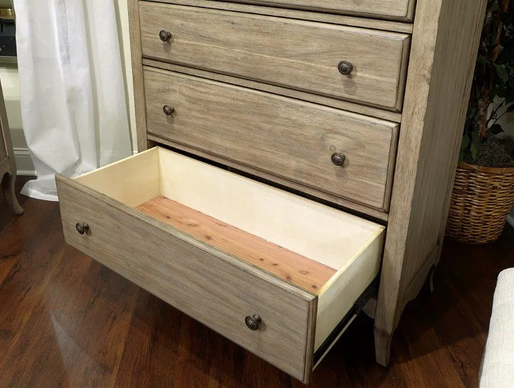 Traditional Oat Beige Chest of Drawers - Provence-4
