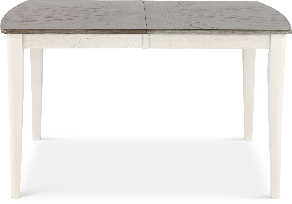 Newark White and Gray Dining Room Table