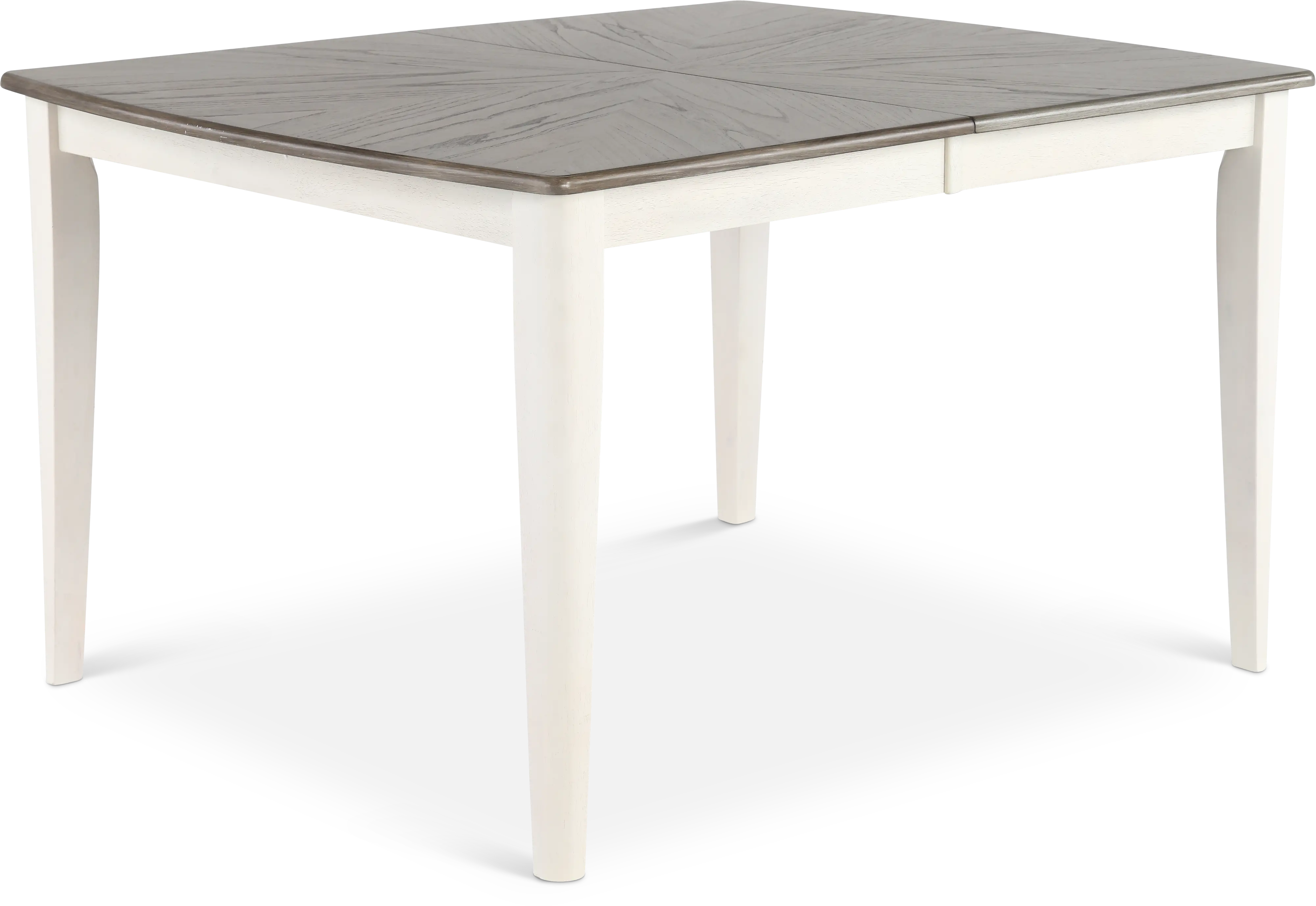 Newark White and Gray Dining Room Table-4