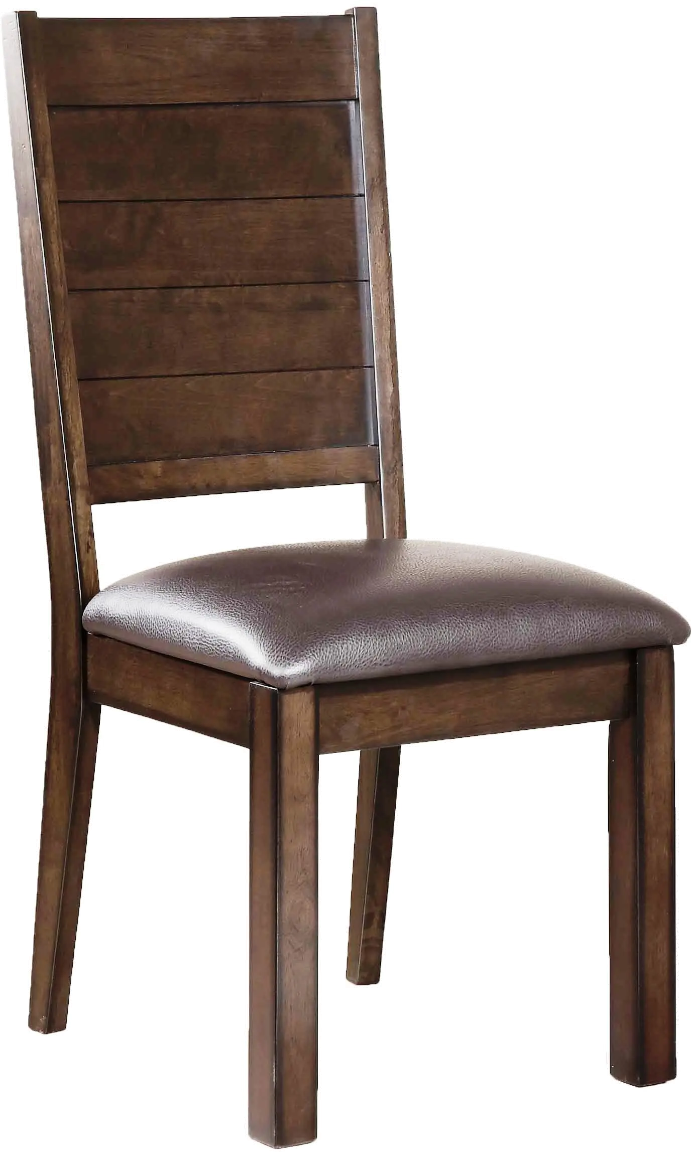 Madison Transitional Dark Brown Dining Chair-1