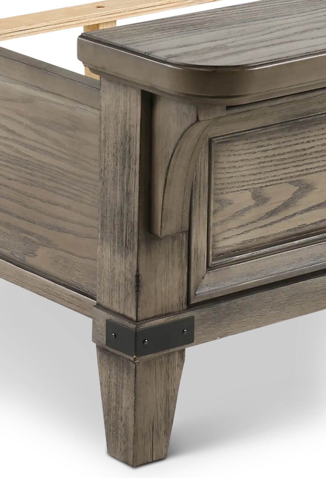Forge Pewter Gray Queen Bed-5