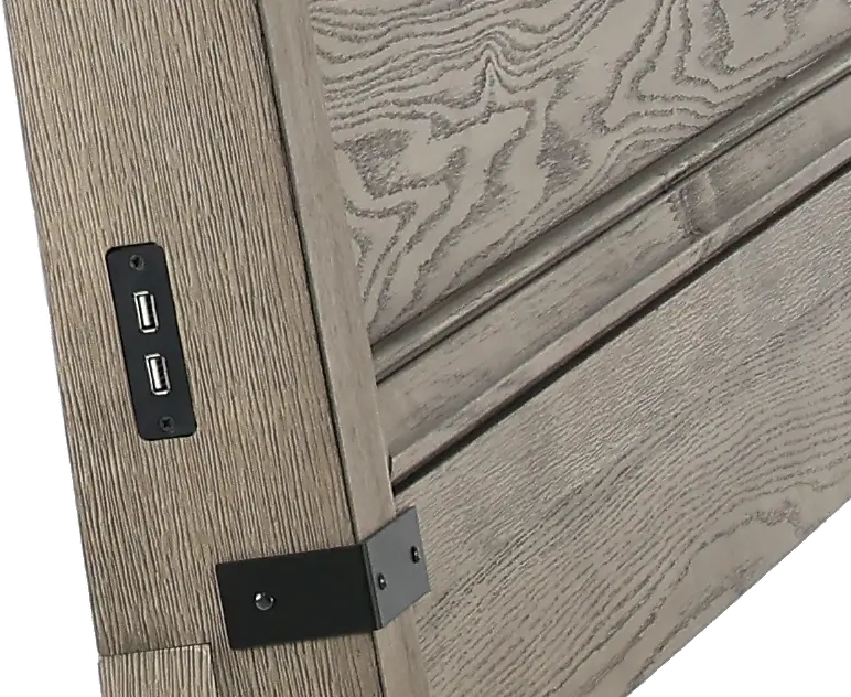 Forge Pewter Gray Queen Bed-7