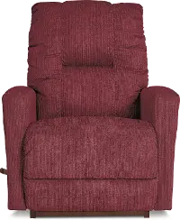 10-767/D160808 Contemporary Sangria Red Rocker Recliner - Casey