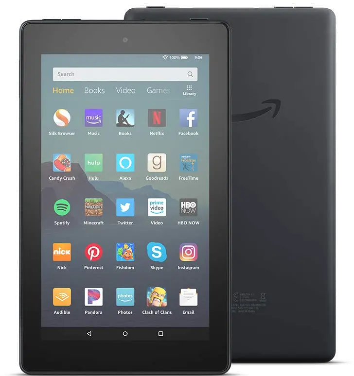 B07FKR6KXF All-New Amazon Fire 7 Tablet (7  Display, 16GB) - Black-1