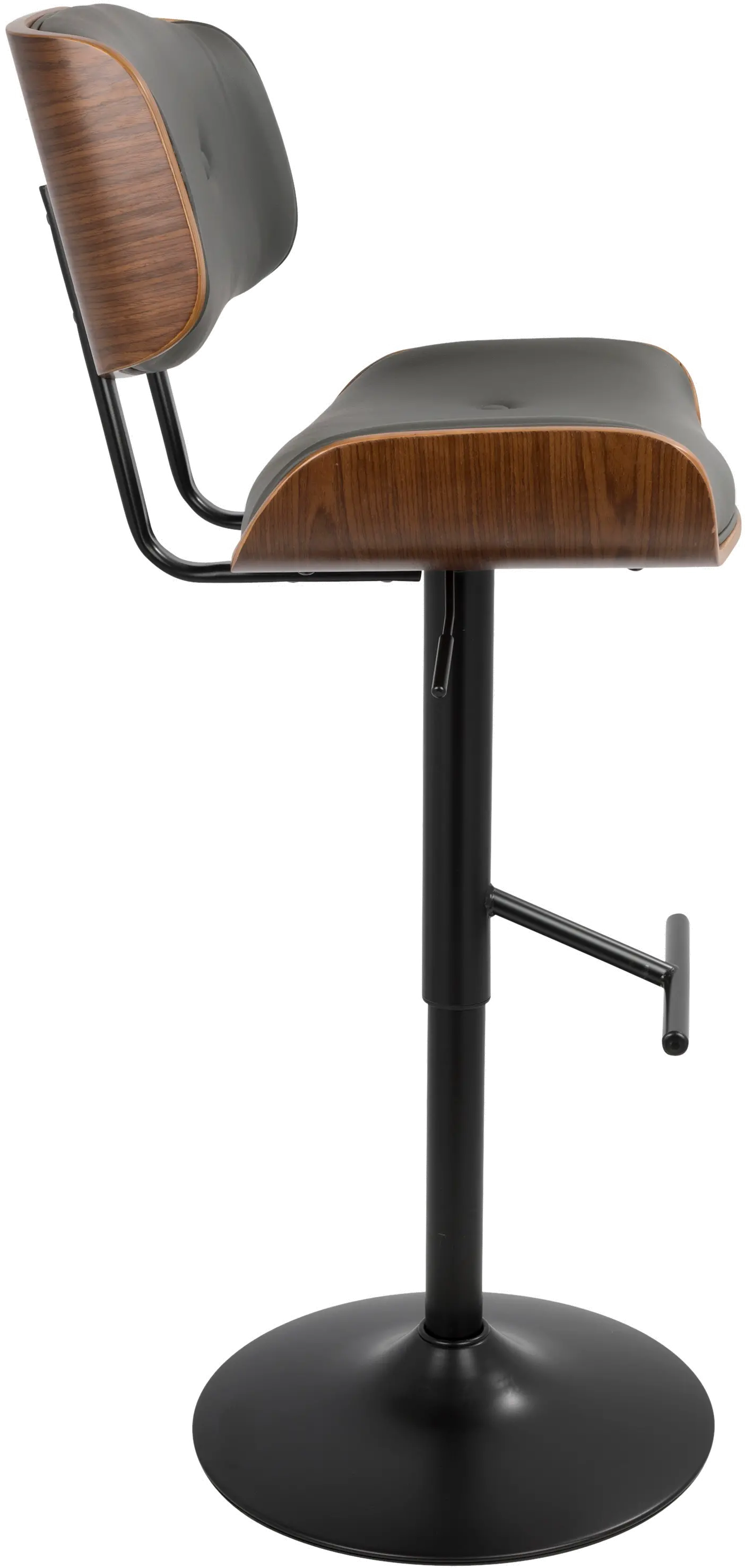 BS-JY-LMB WL+GY Lombardi Gray Adjustable Bar Stool-2