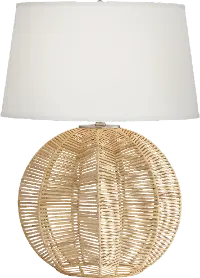 Natural Rattan Ball Table Lamp - Boca