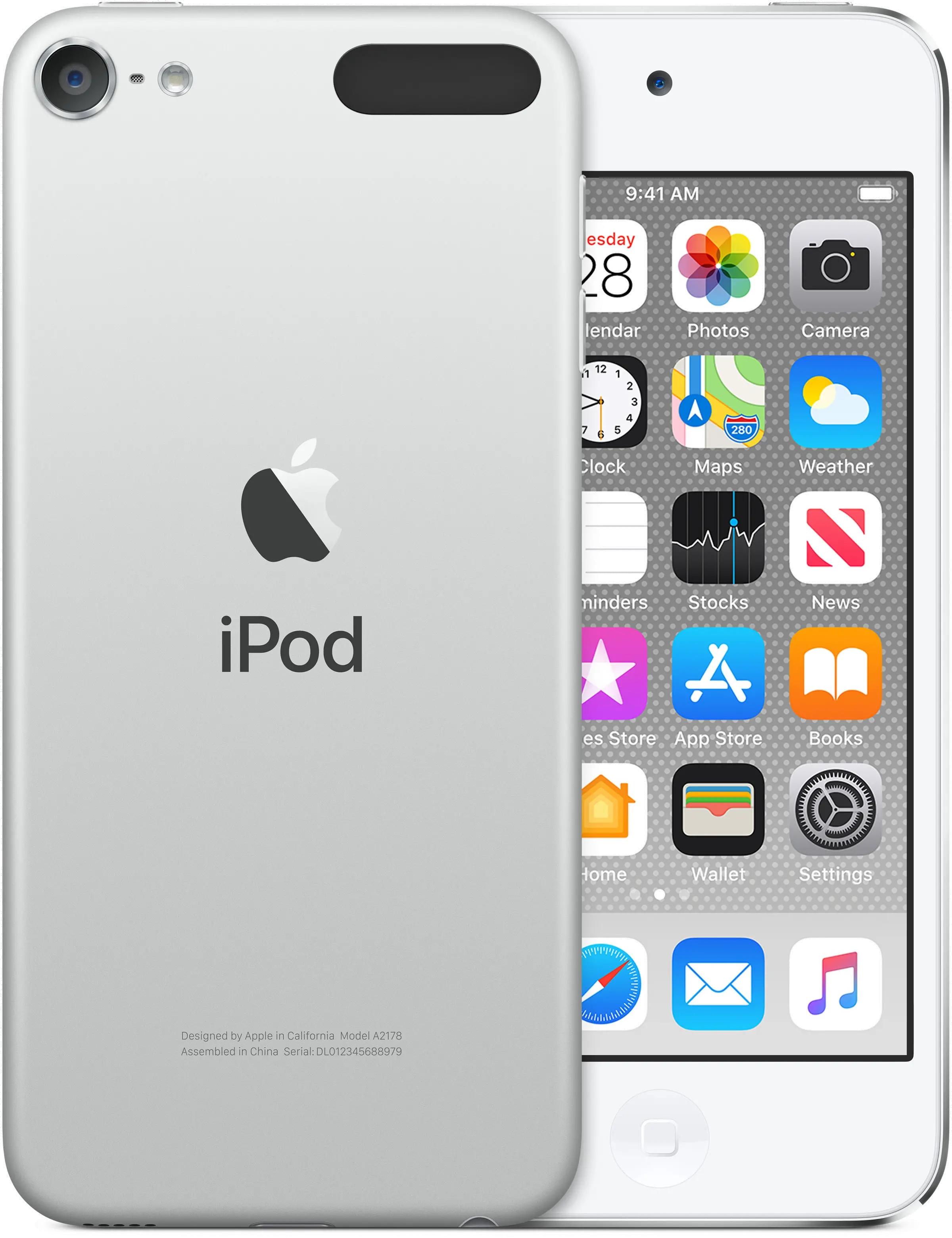 MVHV2LL/A,32,SLV,IPT iPod Touch 7th Generation 32GB - Silver-1
