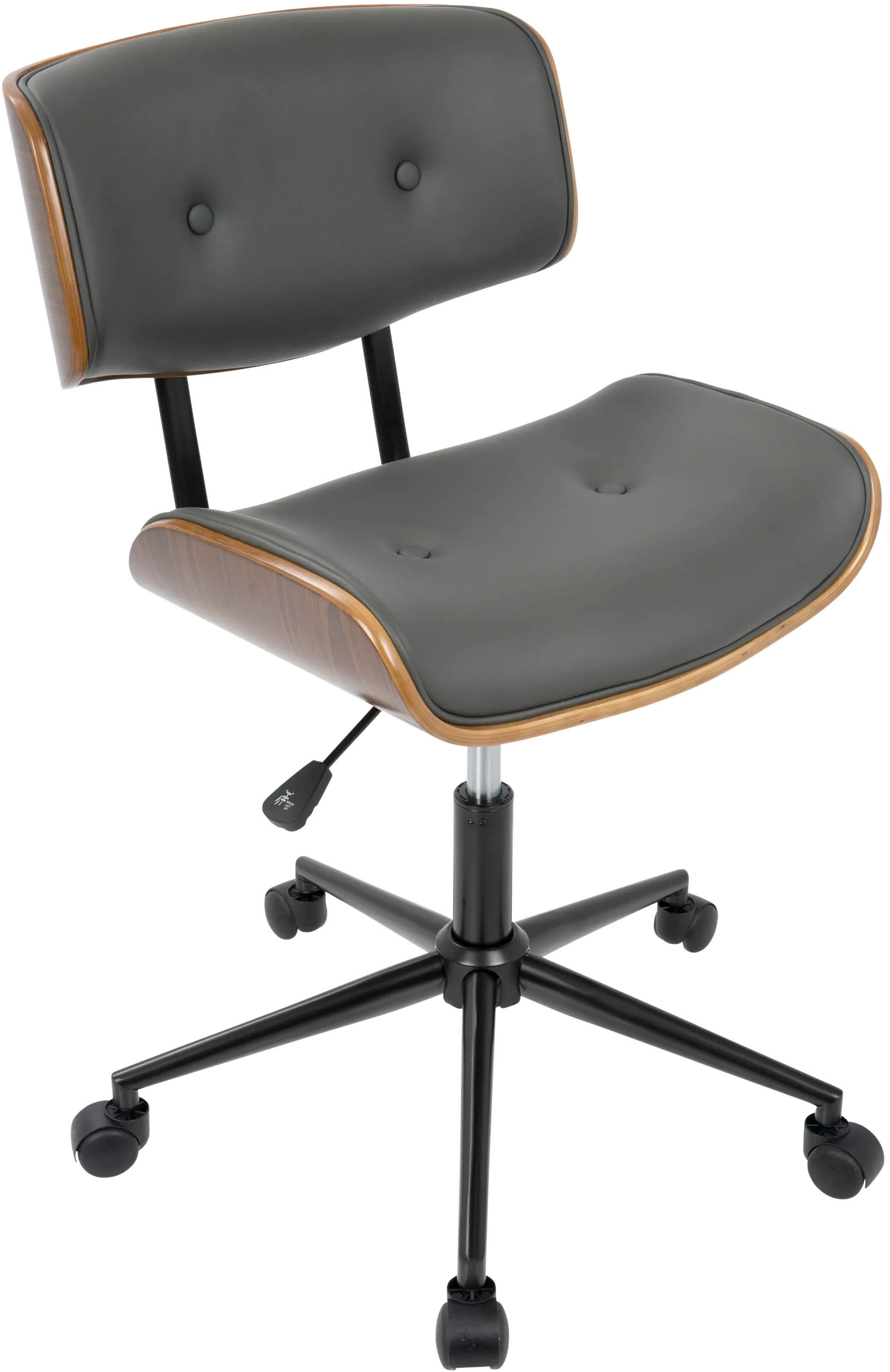 OC-JY-LMB WL+GY Lombardi Gray Office Chair-1