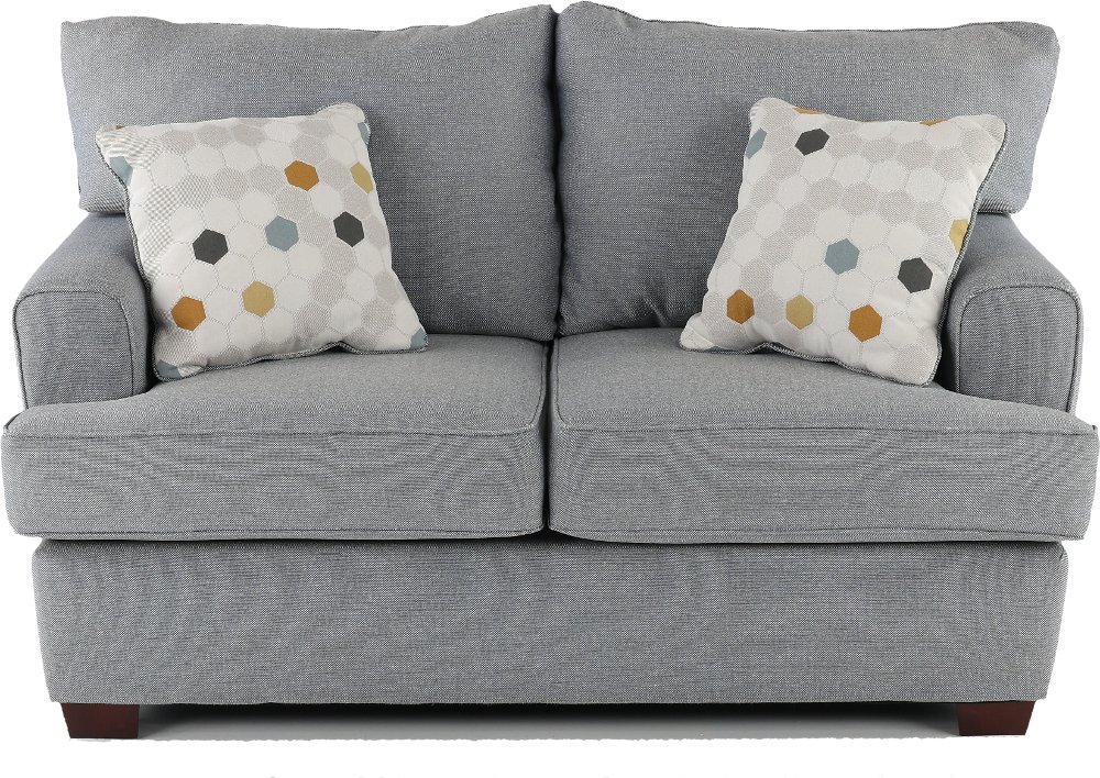 City Gray Loveseat