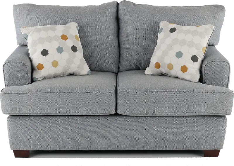 City Gray Loveseat