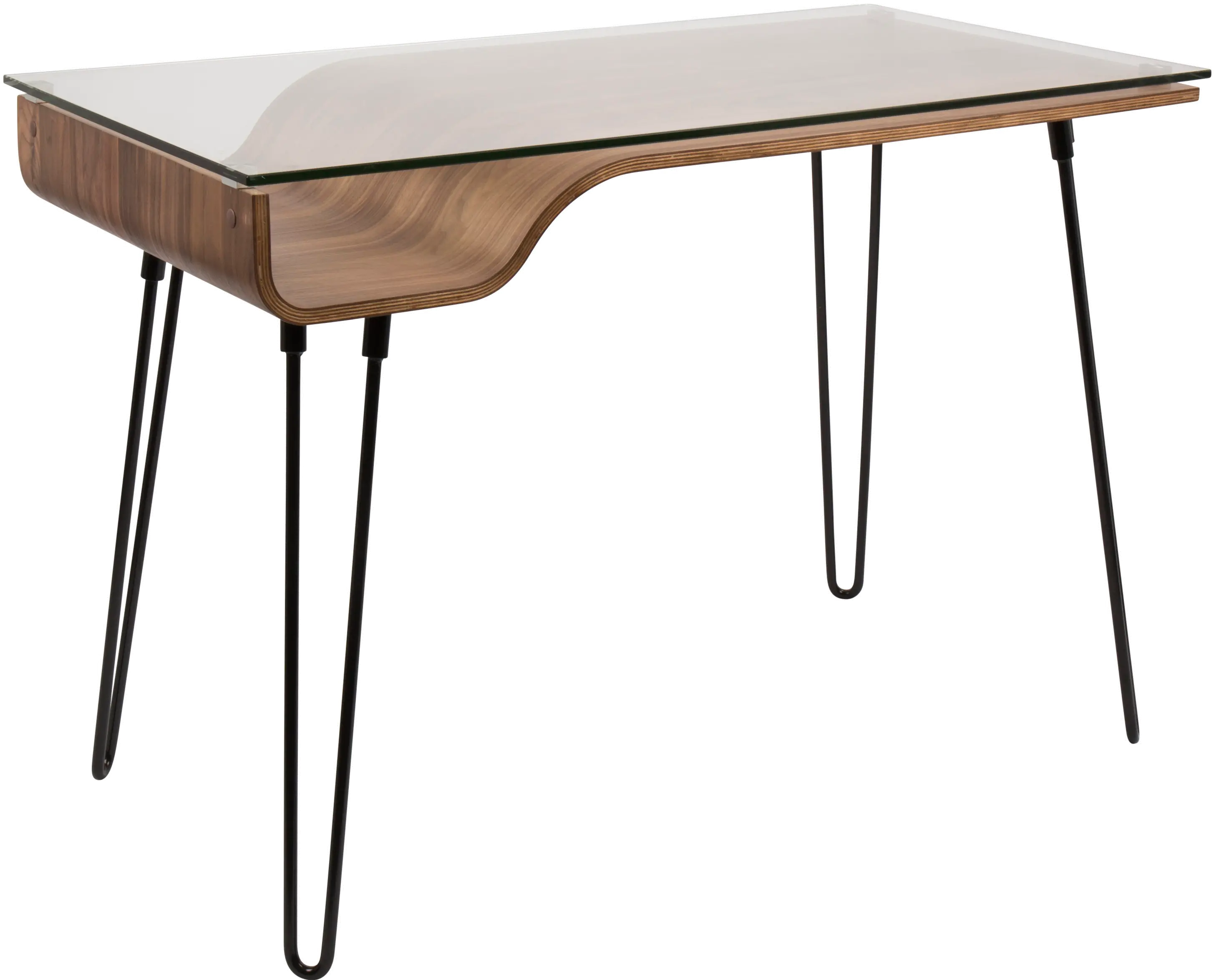 OFD-AVERY-WL Avery Black and Brown Desk-1