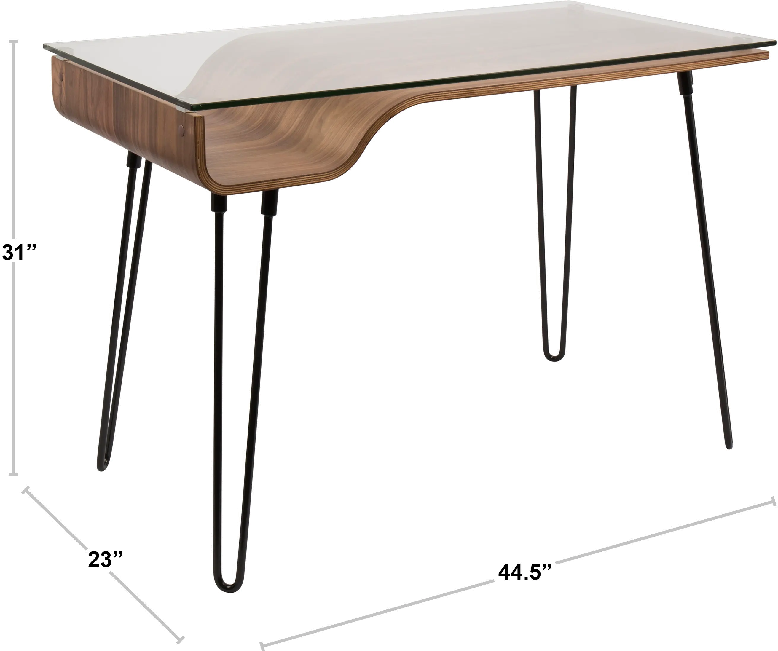 OFD-AVERY-WL Avery Black and Brown Desk-3
