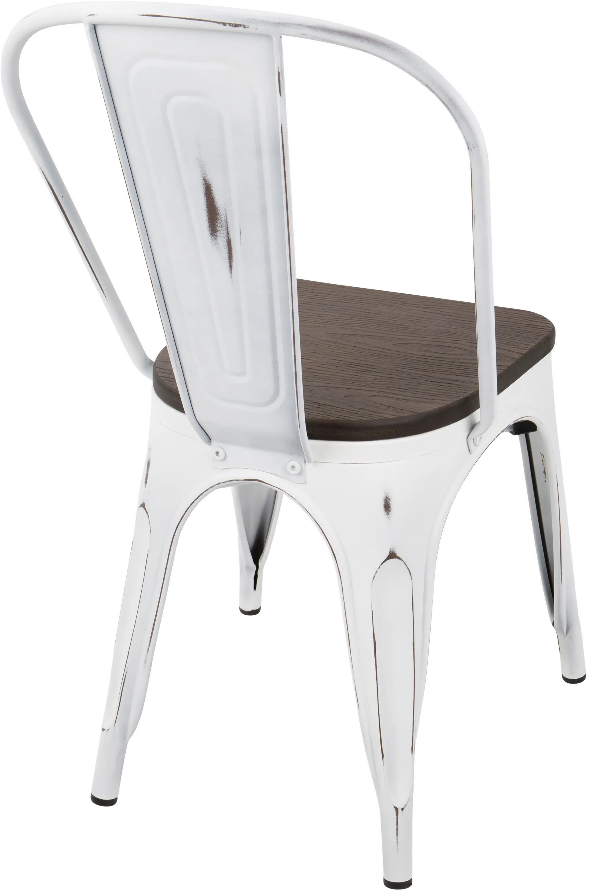 DC-OR-VW+E2 Oregon White and Brown Dining Room Chair, Set of 2-3