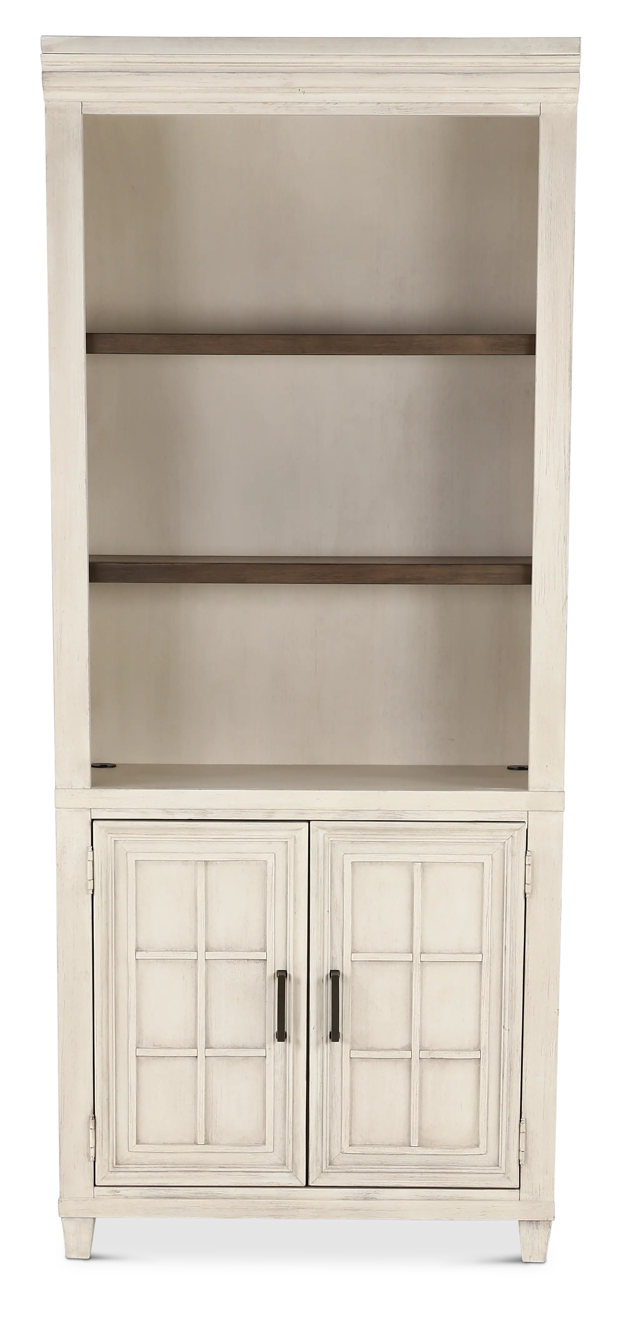 Caraway-Antique-White-Bookcase