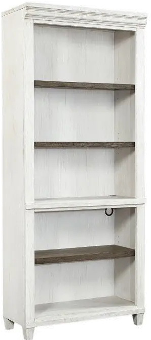 Caraway White Bookcase-1