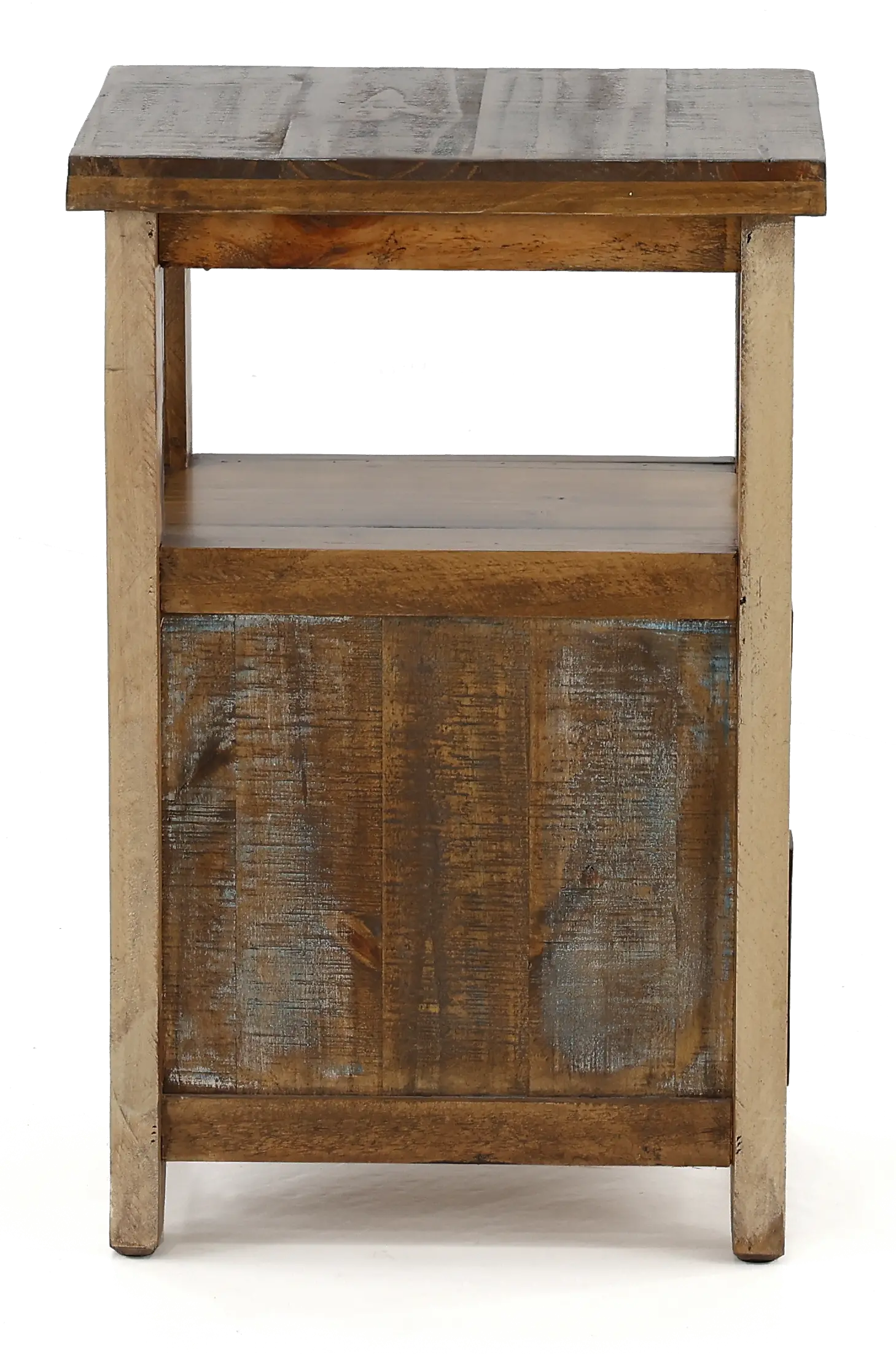 Antique Pine Side Table-7