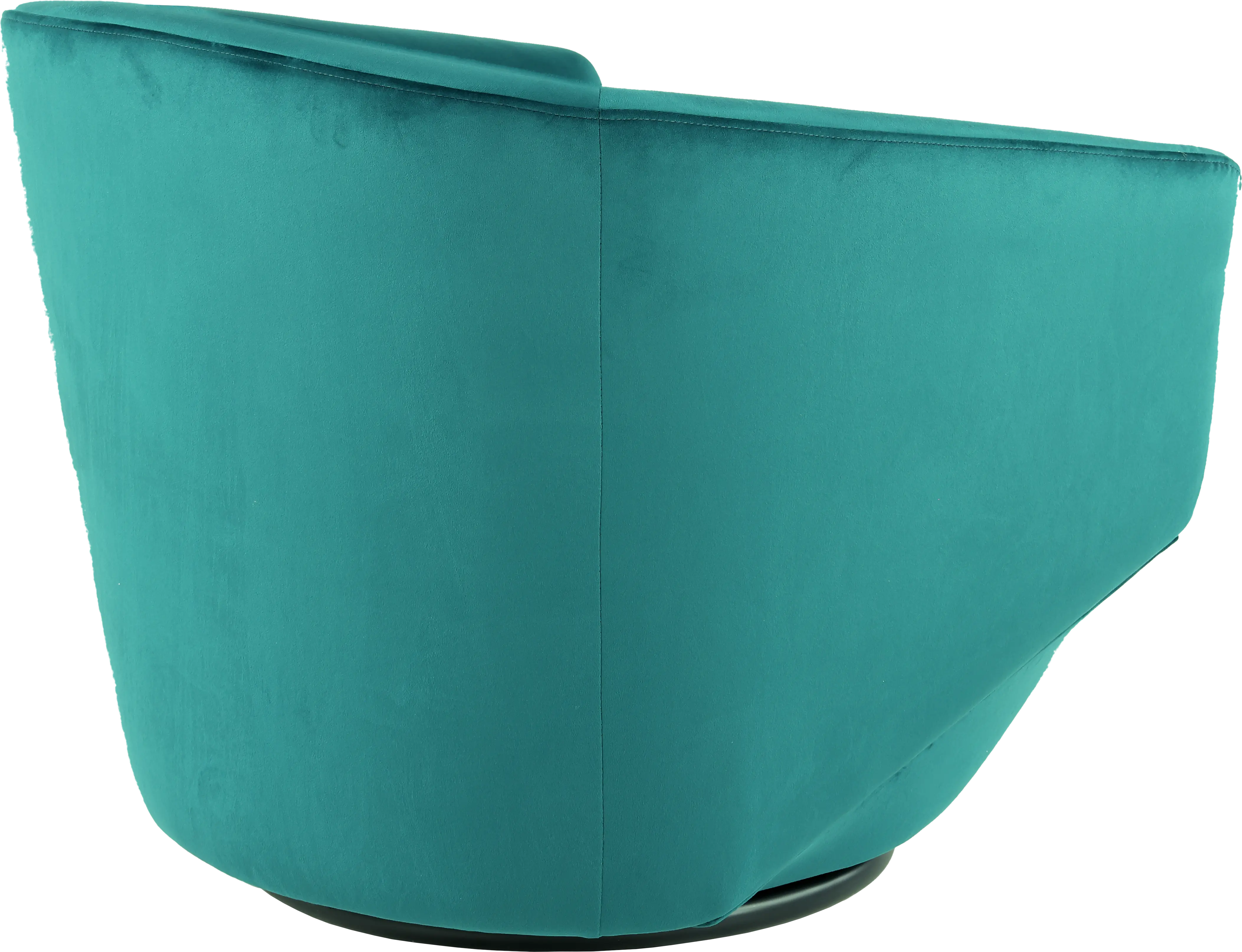 Jewel Velvet Emerald Swivel Accent Chair-7