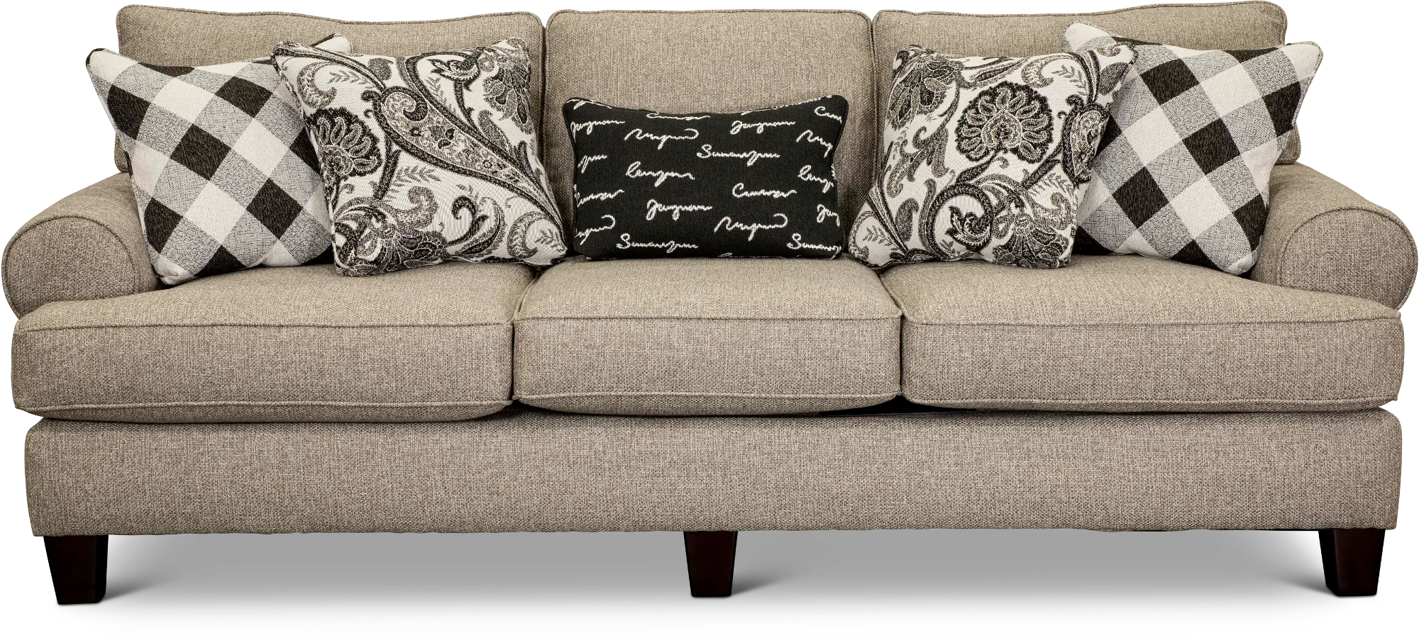 Shadowfax Light Gray Sofa-1