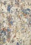 LAN-03/8X11/LANDSCAP Landscape 8 x 10 Taupe Multi-Colored Area Rug