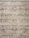 THE-03/8X10/THEIA Theia 8 x 10 Taupe and Multi-Colored Area Rug