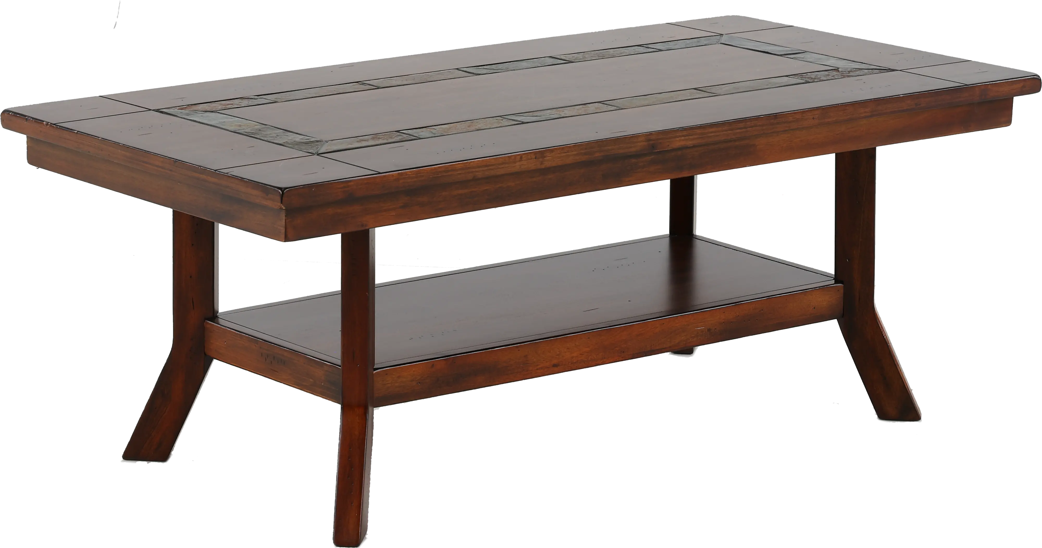 Santa Fe Brown Coffee Table-5