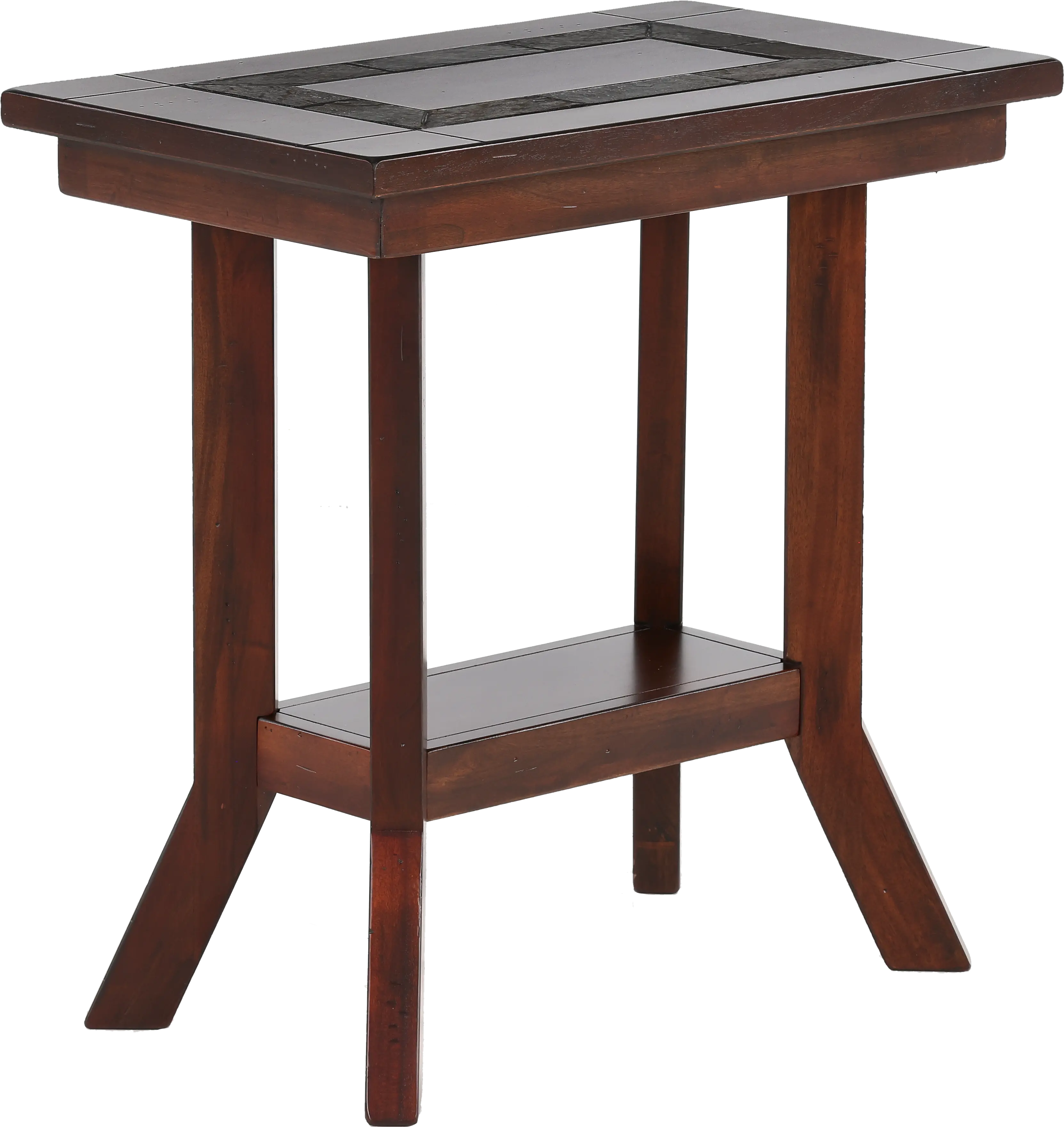 Santa Fe Mahogany Side Table-4