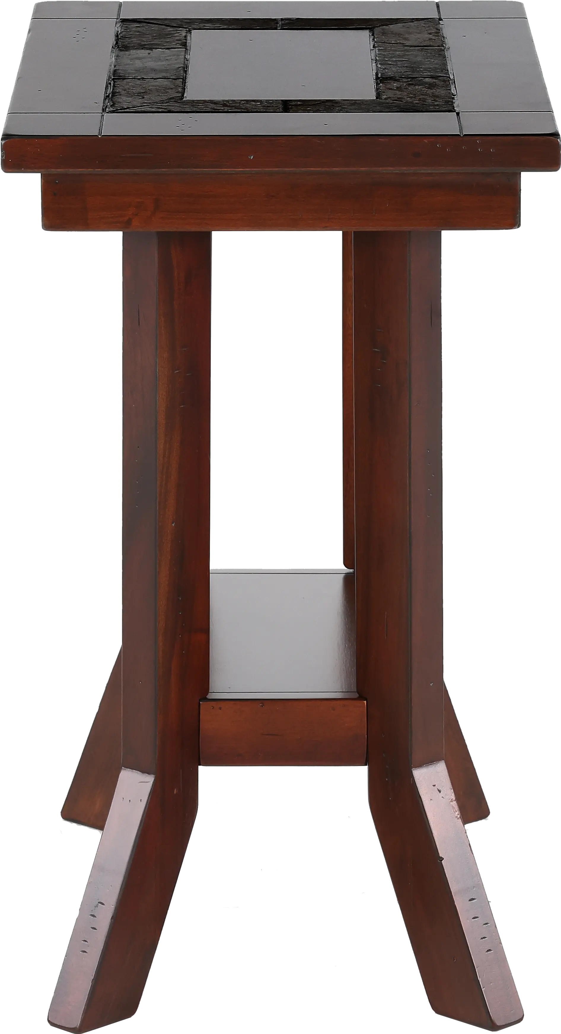 Santa Fe Mahogany Side Table-5