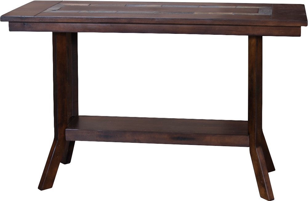 Santa Fe Brown Sofa Table