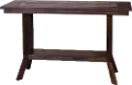 Santa Fe Brown Sofa Table