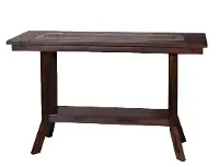 Santa Fe Brown Sofa Table