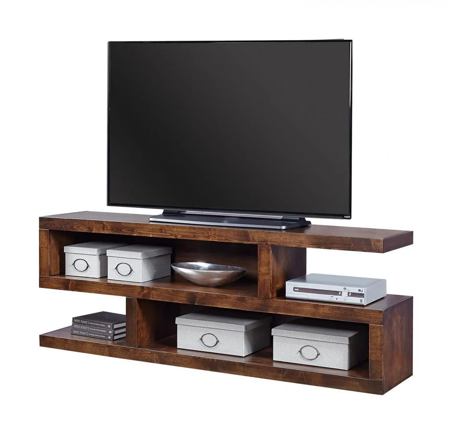 Nova Brown 74  TV Stand-2