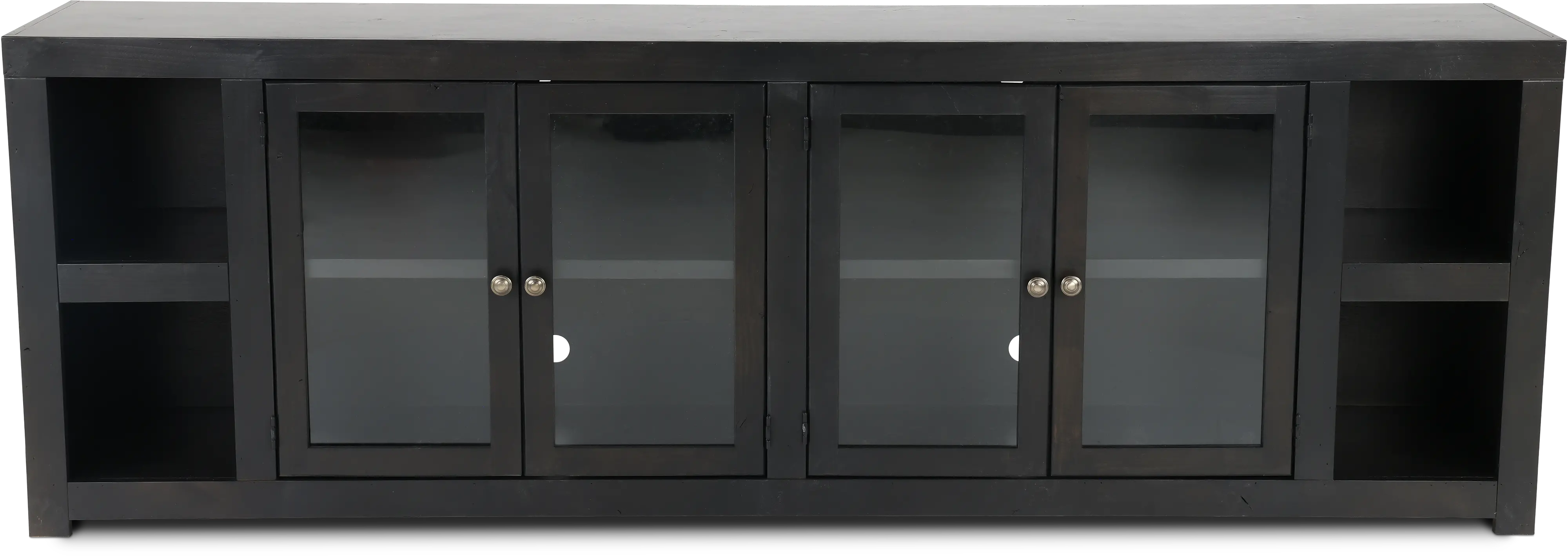 Avery Loft Ghost Black 97  TV Stand-1