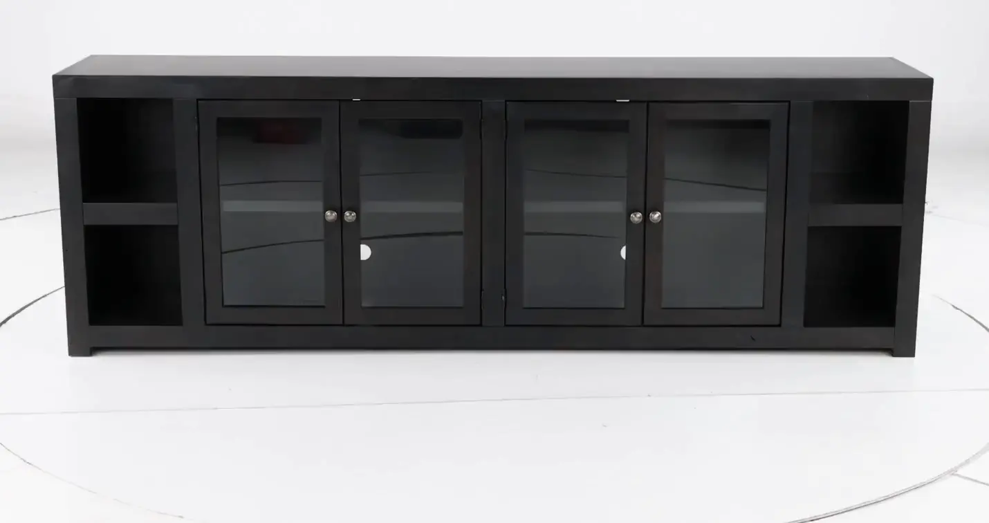 Avery Loft Ghost Black 97  TV Stand-5