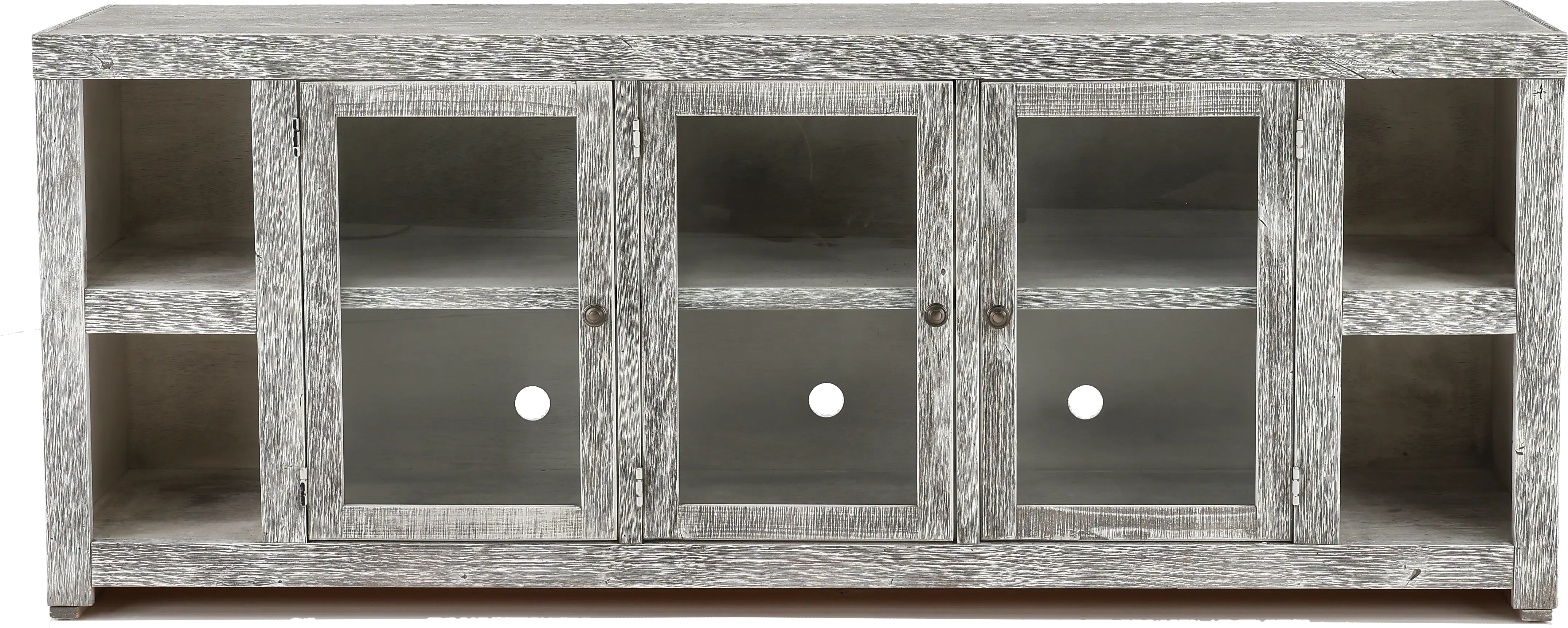 Avery Loft Limestone Gray 84  TV Stand-1