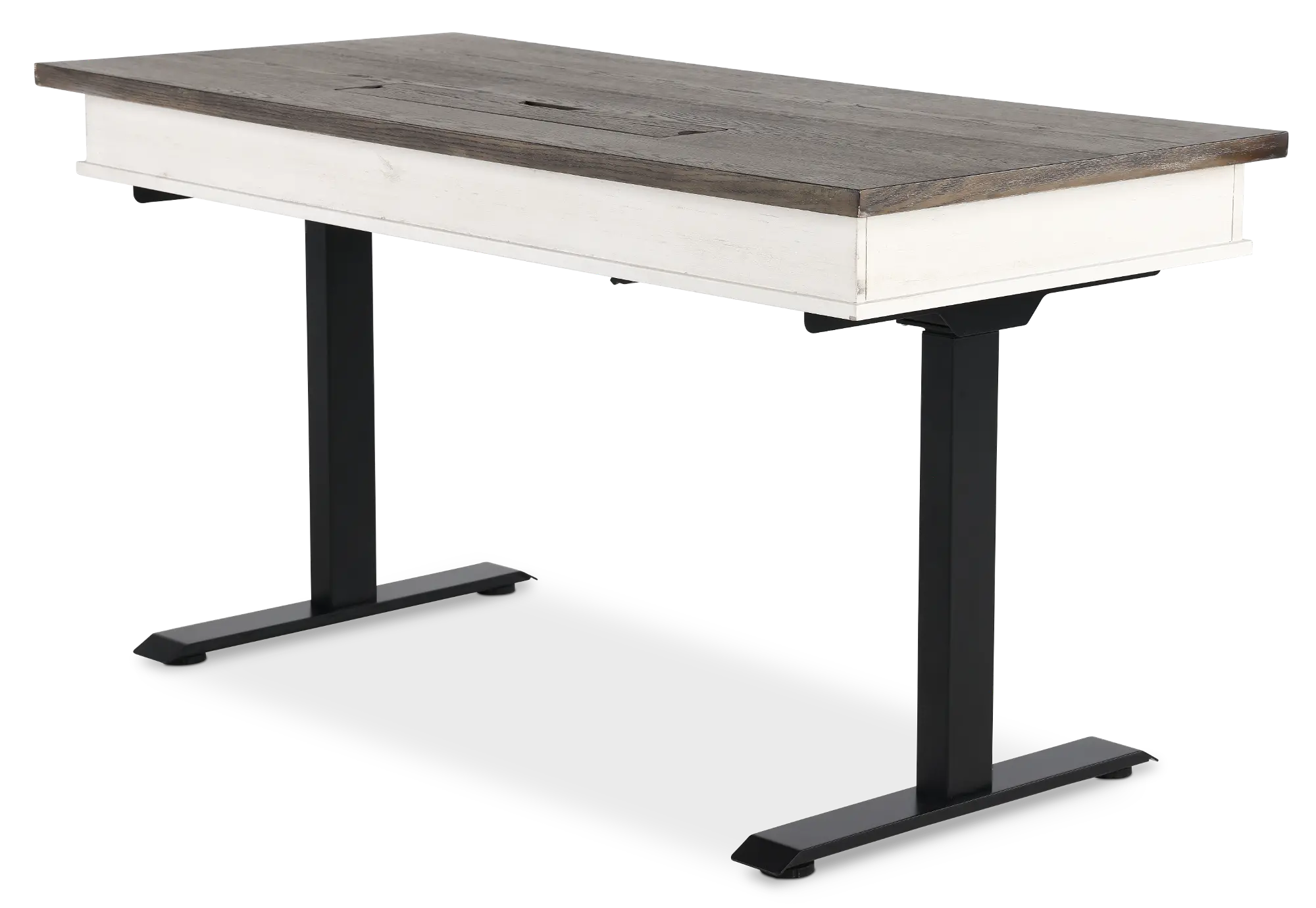 Caraway Antique White Standing Desk | RC Willey