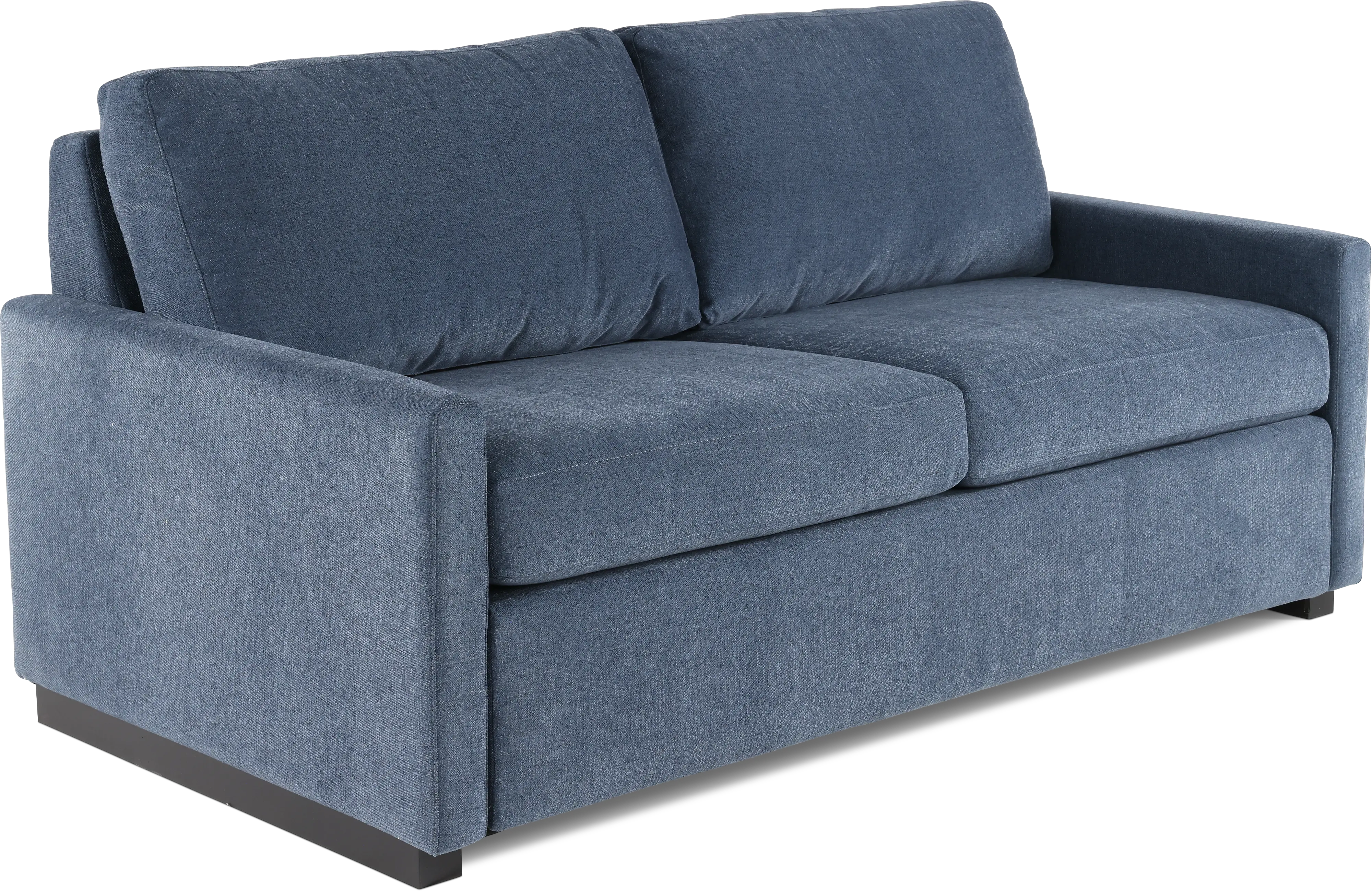 Preston Blue Queen Sofa Bed-4